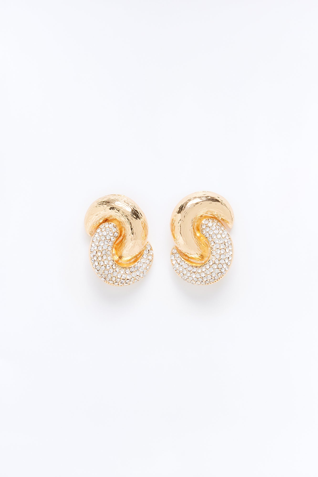 Day And Night Earrings - Gold